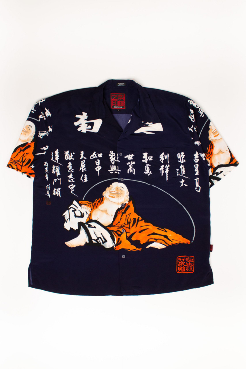 Vintage Laughing Buddha Y2K Shirt (2000s)