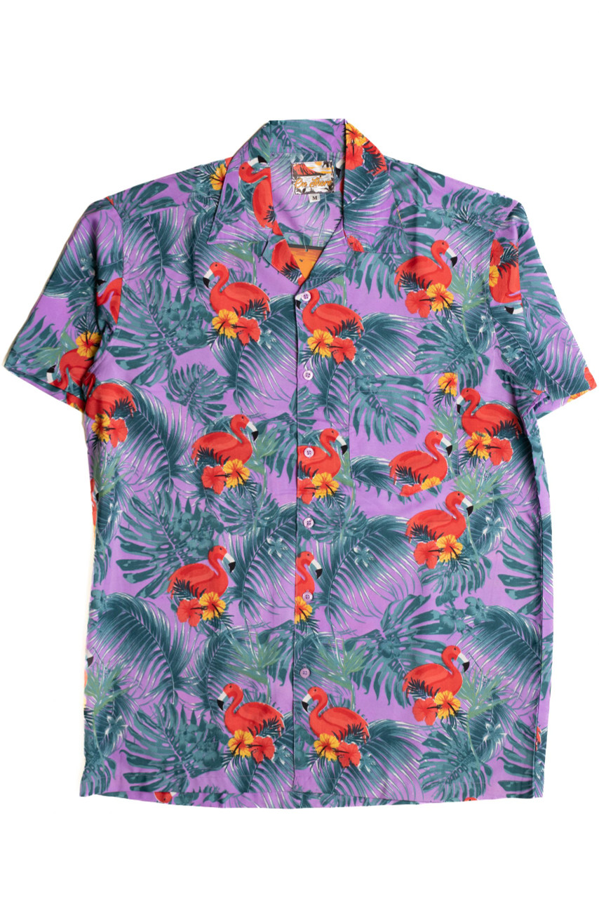 Tampa Bay Rays Flamingo Button Up Shirt - Limotees