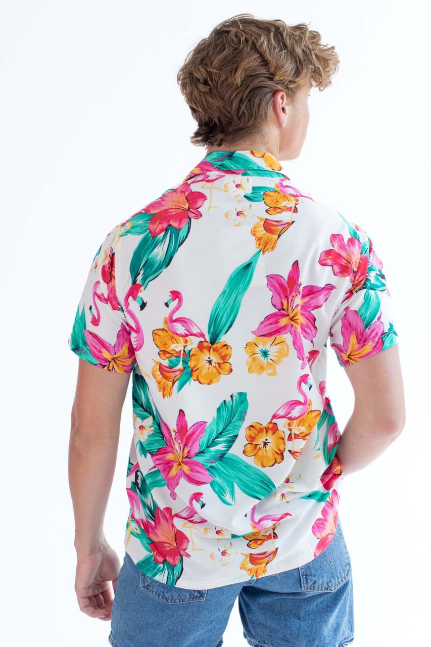 Tropical Palms Hawaiian Shirt - Ragstock.com