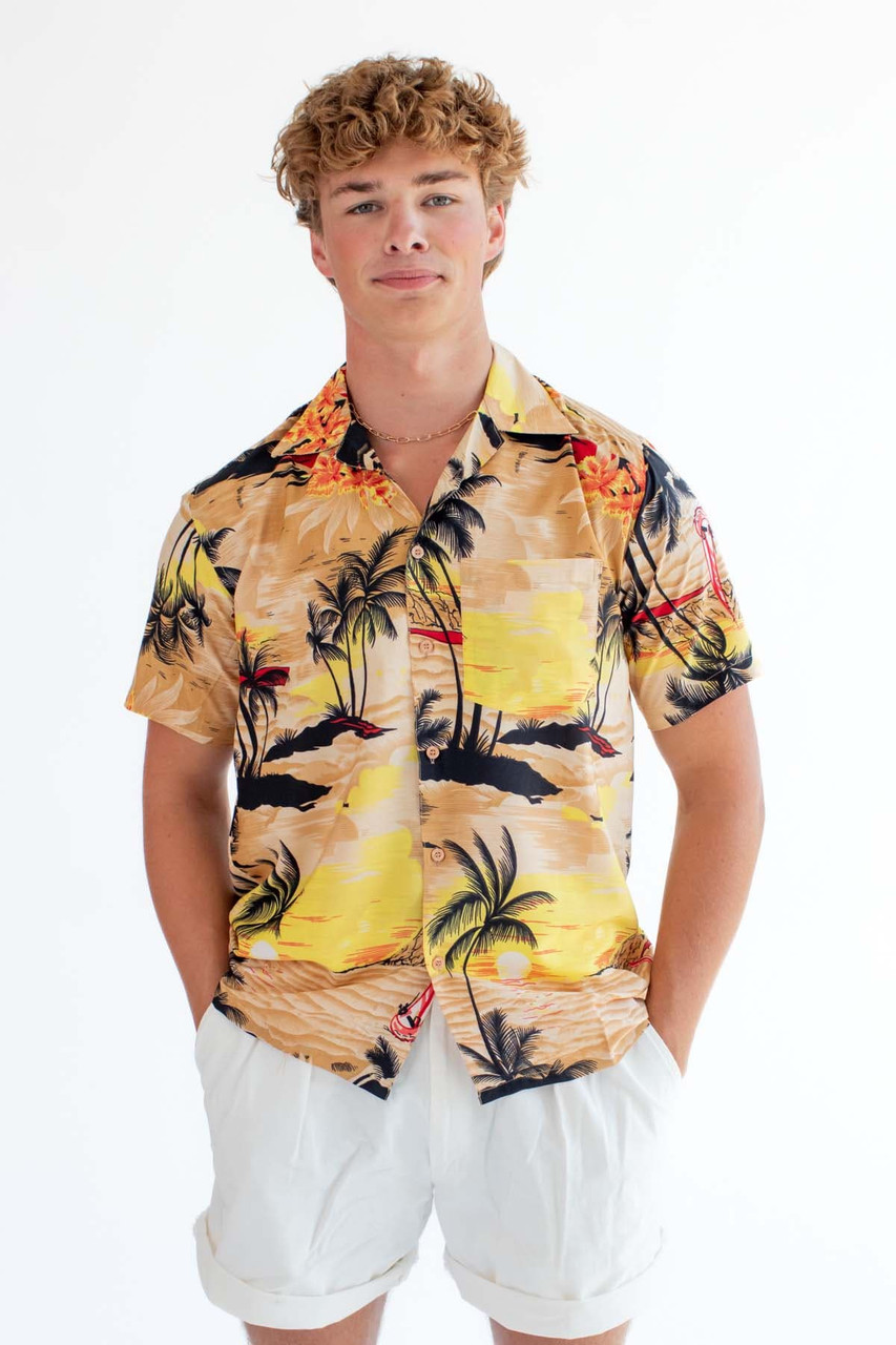 Ocean Sunset Hawaiian Shirt - Ragstock.com