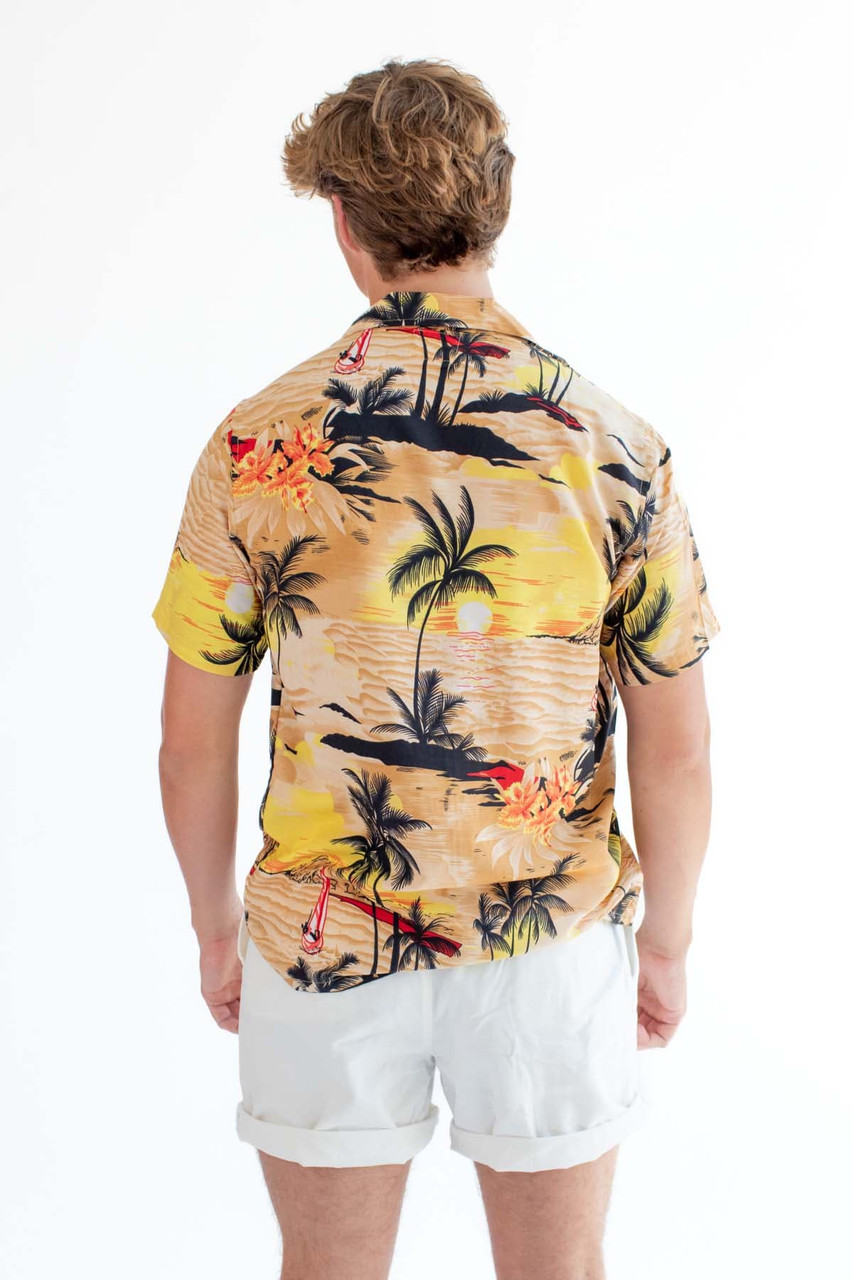 Ocean Sunset Hawaiian Shirt - Ragstock.com