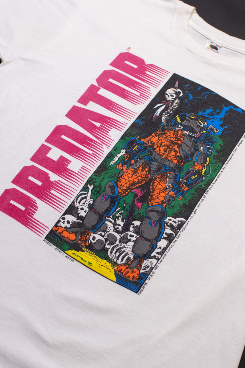  Predator Movie T-Shirt (S) Black : Clothing, Shoes & Jewelry