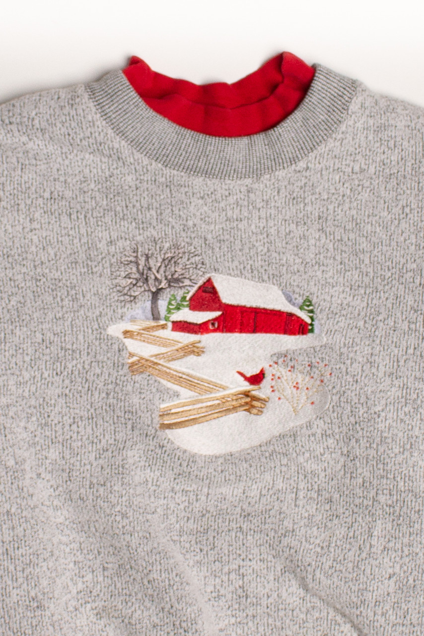 Gray Ugly Christmas Sweatshirt 58866
