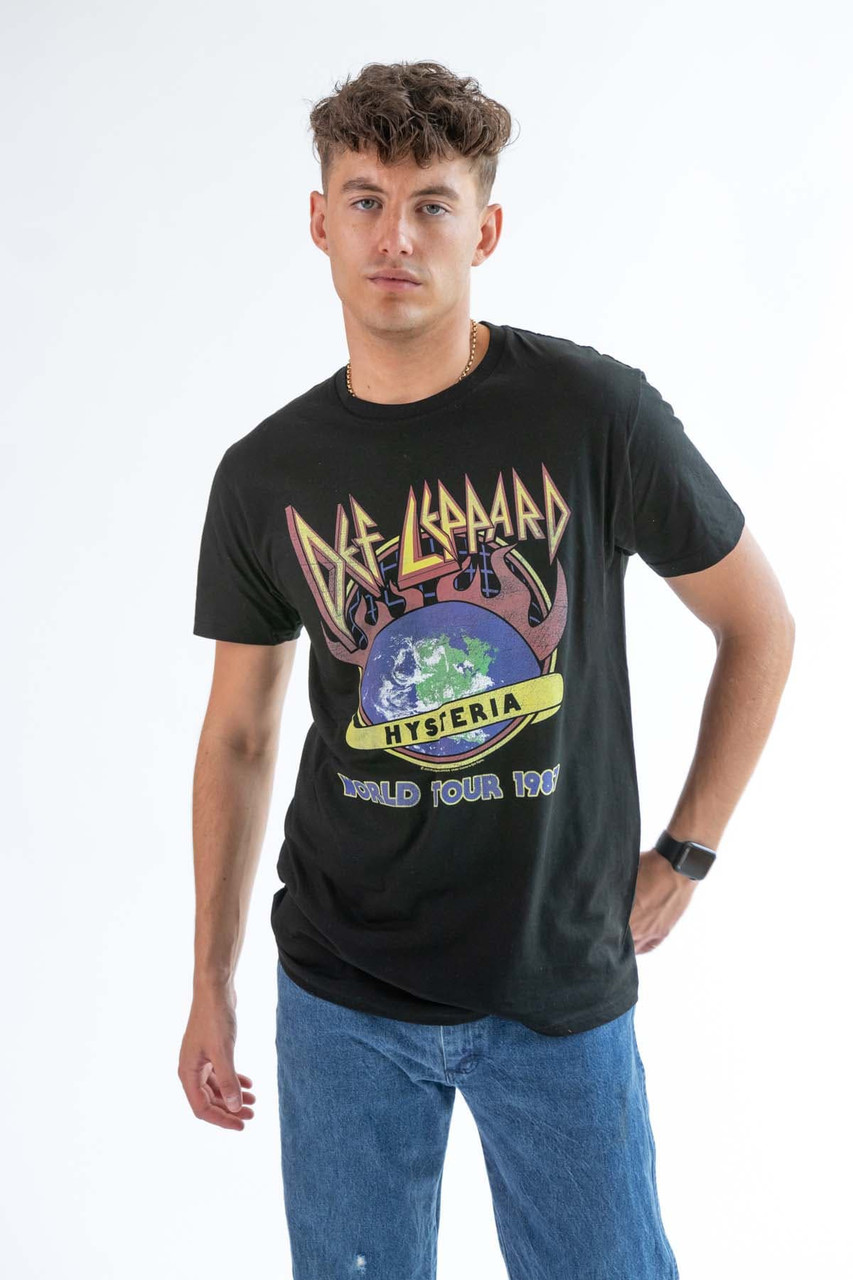 Def Leppard 1987 Hysteria World Tour T-Shirt