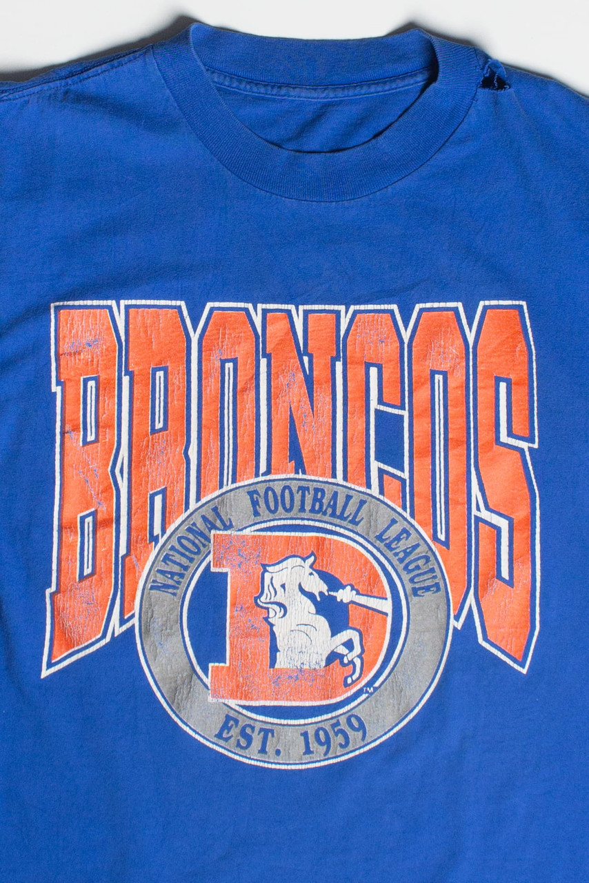 Vintage Denver Broncos T-Shirt (1990s) - Ragstock.com