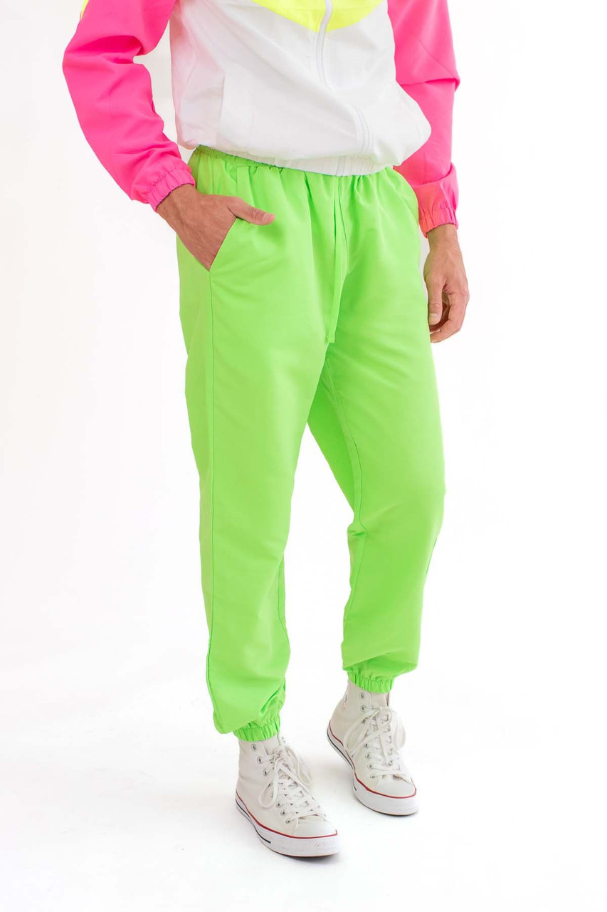 These lime green pants are shaggadelic, baby. : r/oldhagfashion