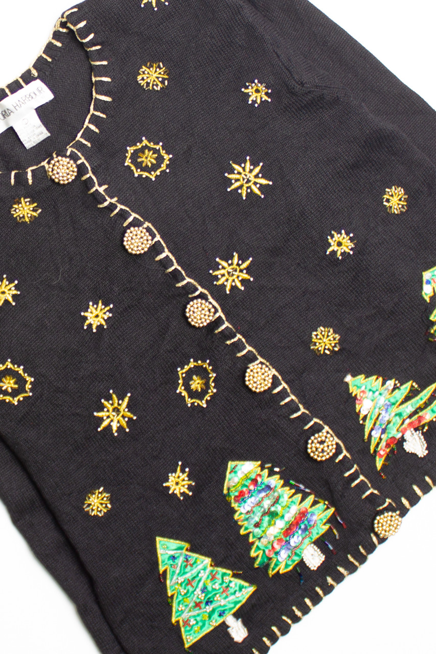 Black Ugly Christmas Sweater 60583