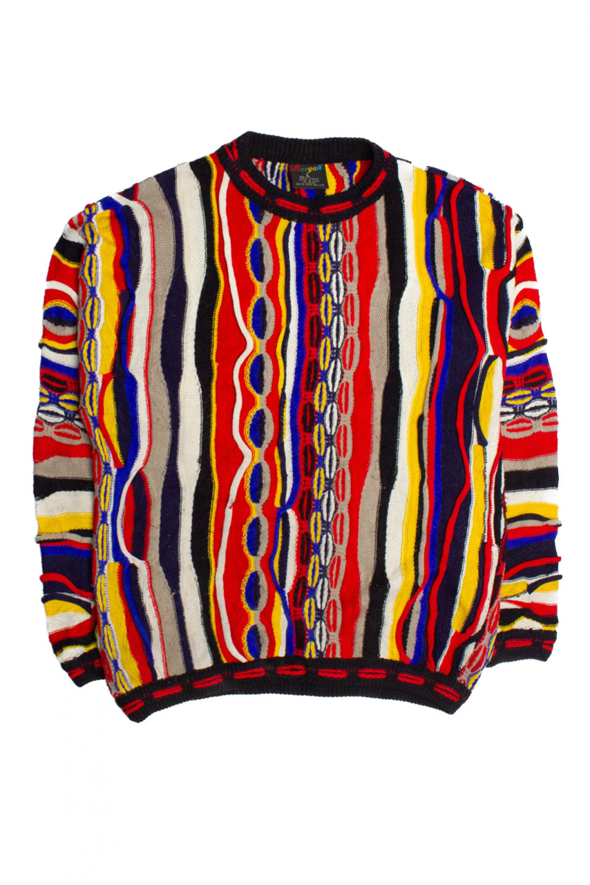 Vintage Bergati Cord Sweater (1990s) - Ragstock.com