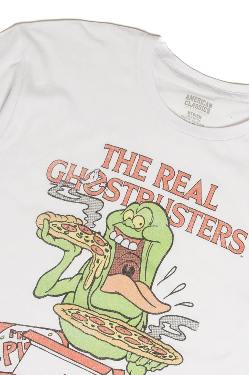 Ghostbusters Slimer Pizza Tee