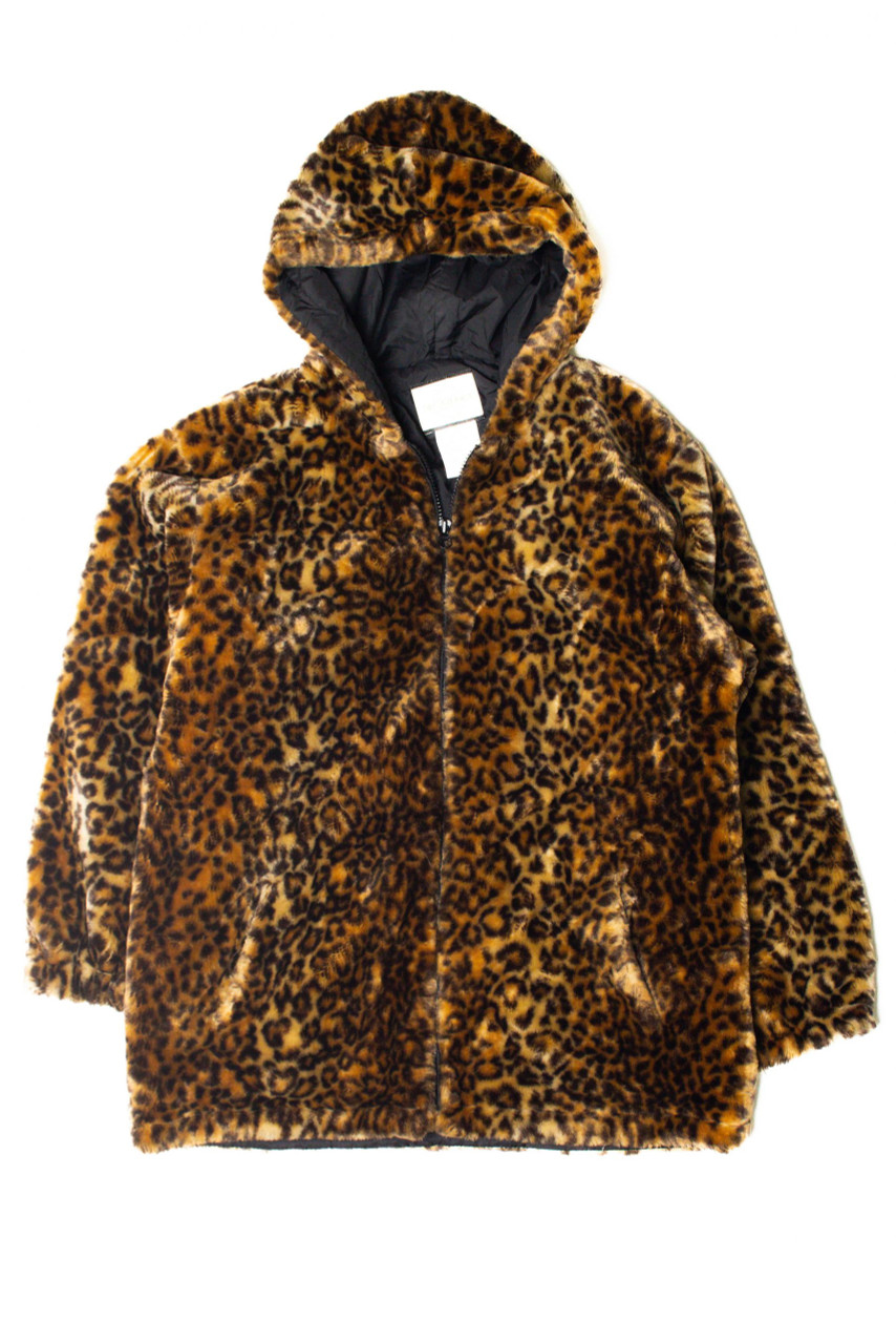 Sequence Faux Fur Coat - Ragstock.com