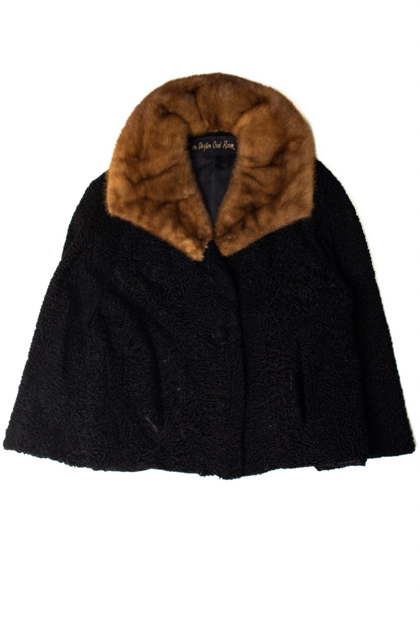 1950's Mink Jacket / 50's Mink Coat / Vintage Fur 