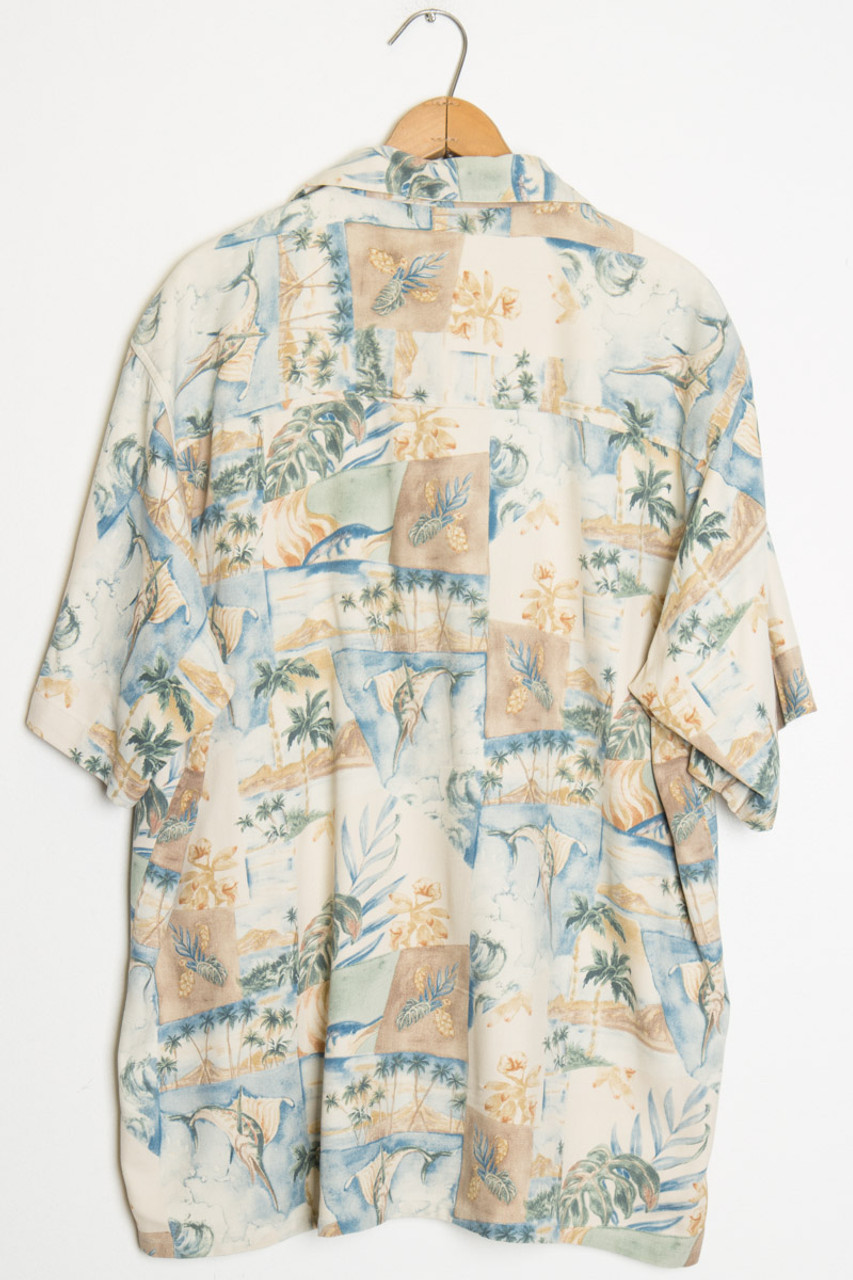 Swordfish Vintage Hawaiian Shirt 