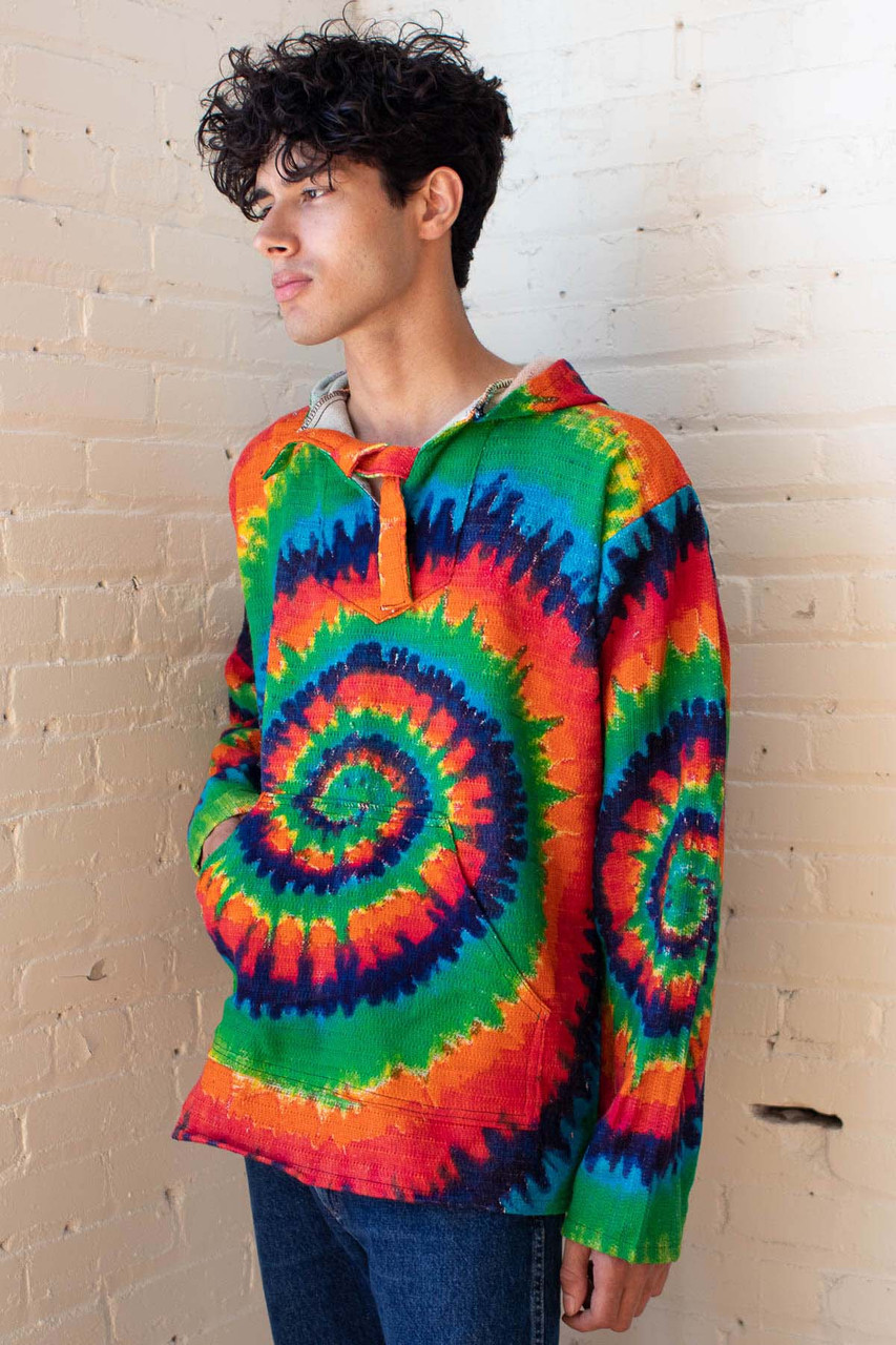 Tie Dye Baja Hoodie