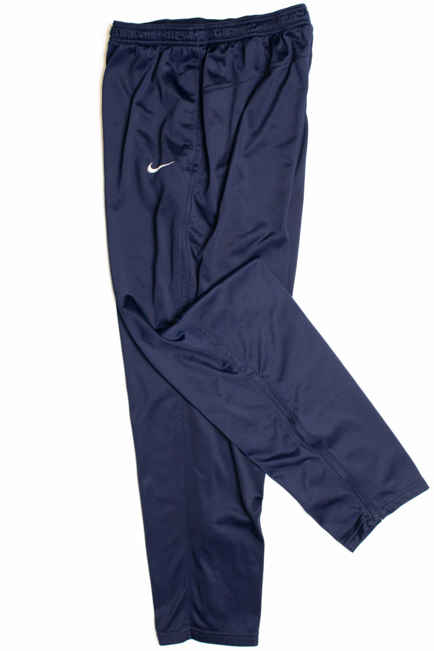 New classic Adult Men's Large Nike track Pants- navy color