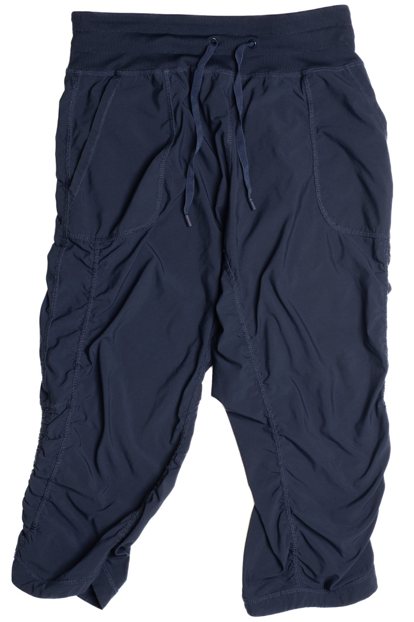 Dark Blue Capri Track Pants 934