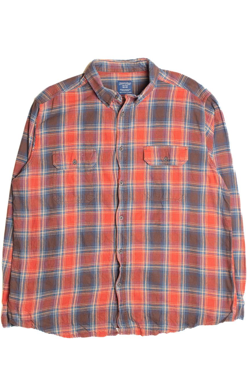 Faded Glory Flannel Shirt 5199 