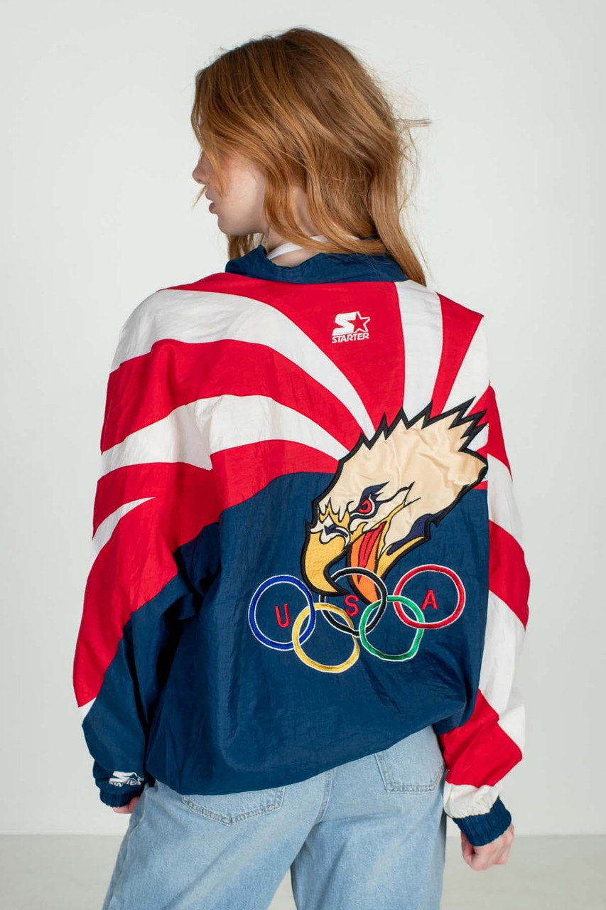 Vintage USA Eagle Starter Jacket (1990s) 19805