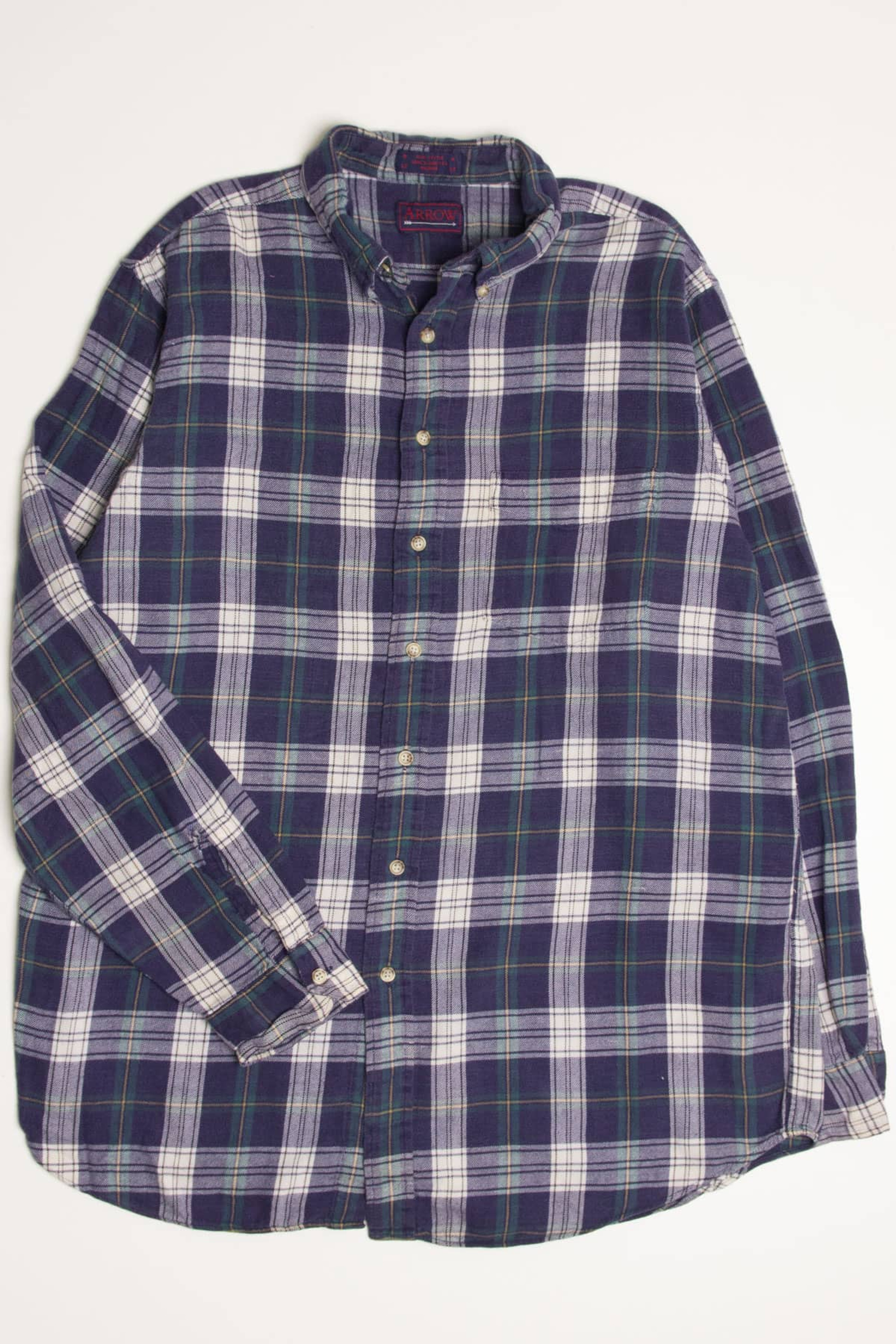 Brown Arrow Flannel Shirt 3868 - Ragstock.com