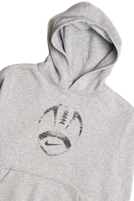 Nike Football Gray Hoodie 9239