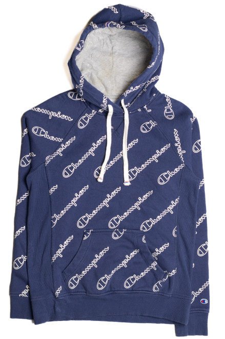 Dark Blue Champion Hoodie 9266