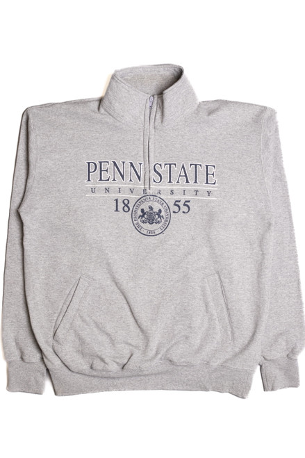 Penn State University Partial Zip Sweatshirt 9374