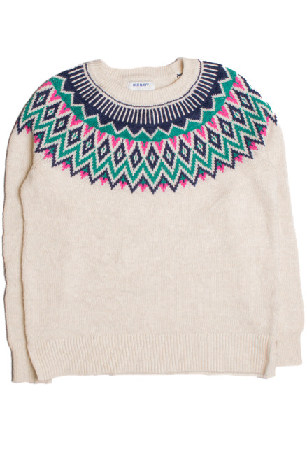 Old Navy Fair Isle Sweater 1027