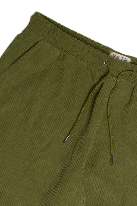 Olive Corduroy Beach Pants