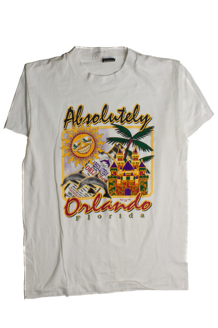 Vintage Absolutely Orlando Florida T-Shirt (1990s) 8470