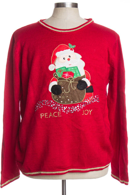 Red Ugly Christmas Pullover 35554