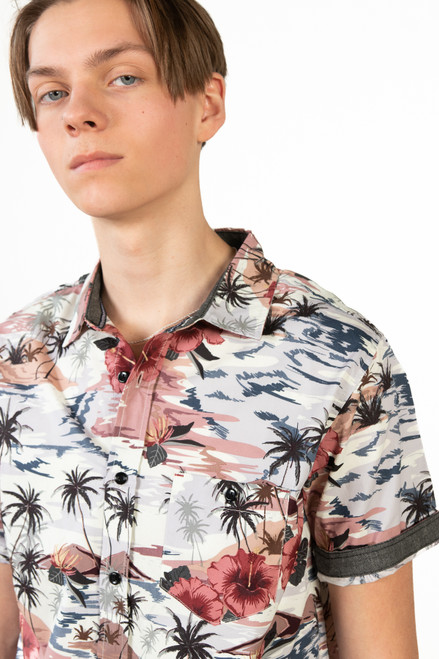 Hibiscus Island Hawaiian Shirt