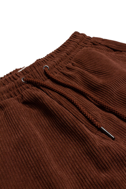 Rust Brown Corduroy Shorts