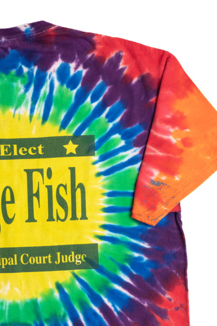 Judge Fish Tie-Dye T-Shirt 8568