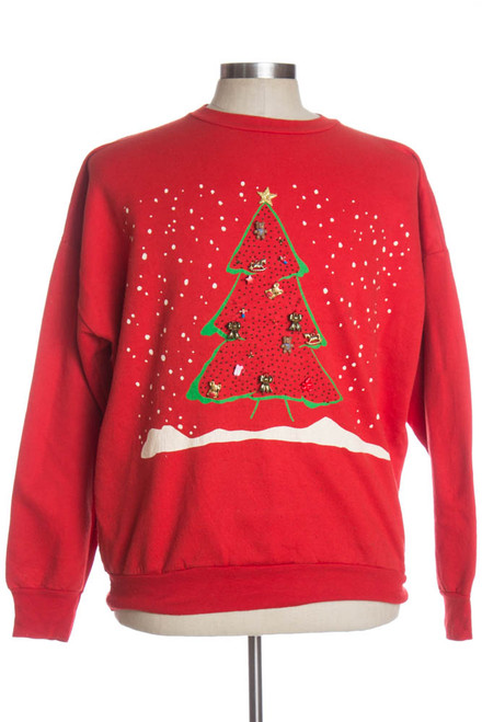Red Ugly Christmas Sweatshirt 36064
