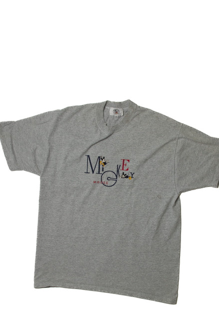 Gray Mickey Mouse T-Shirt