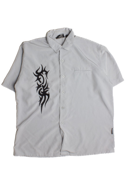 Y2k Dragonfly Roadhouse Tribal Shirt 91