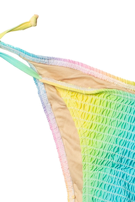 Smocked Rainbow String Bikini Bottom