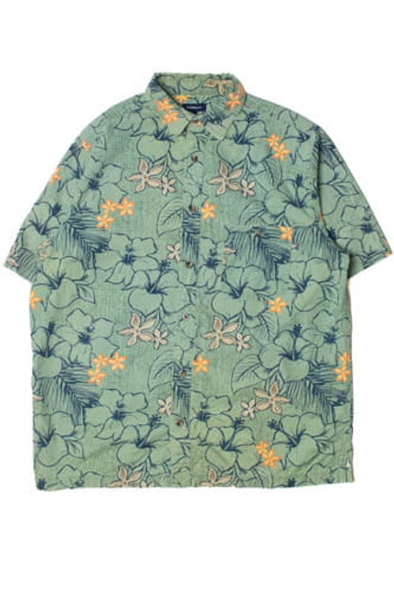 Flower T-shirt  Floral Hawaiian Island Hibiscus Design-CL – Colamaga