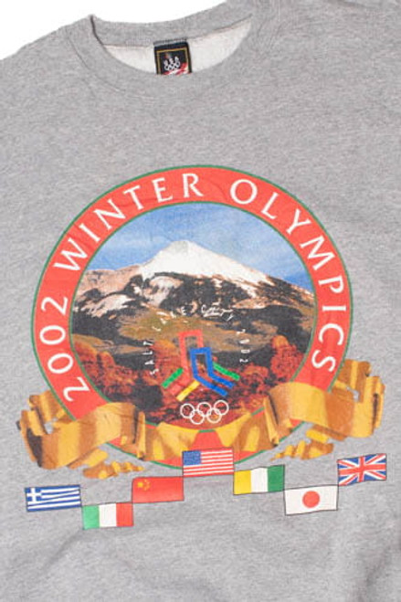 Vintage 2002 Winter Olympics Salt Lake City Sweatshirt