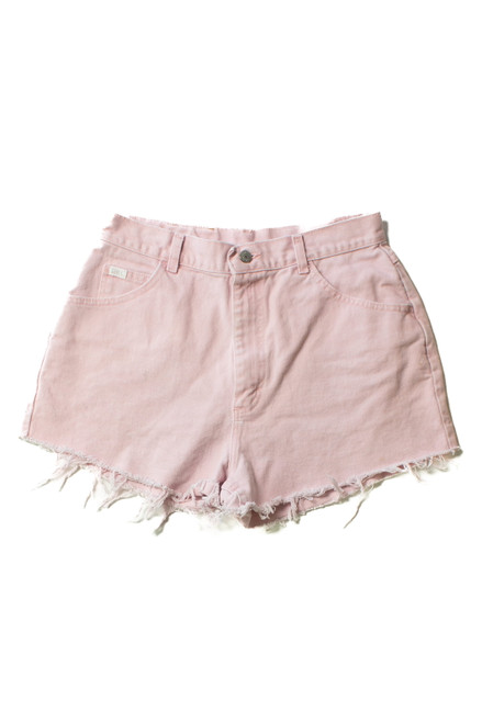 Vintage Pink Lee Denim Cutoff Shorts (sz. 14 Pet.)