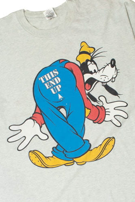 Vintage Goofy "This End Up" Mickey & Co. Disney T-Shirt