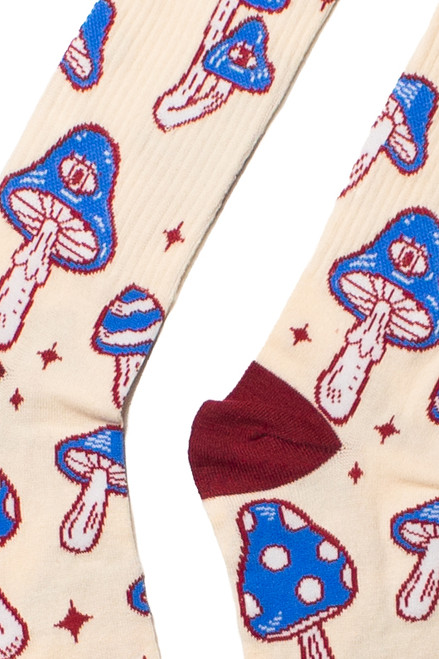 Seeing Shrooms Crew Socks