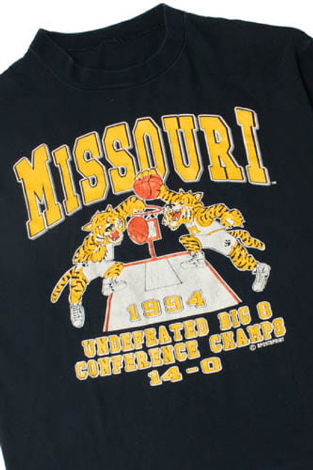 Vintage 1994 Missouri Big 8 Conference Champs Single Stitch T-Shirt