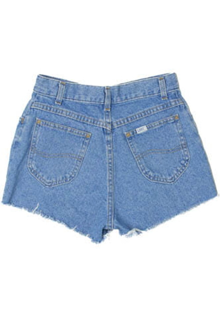 Vintage 1990's Lee Denim Cutoff Shorts (Sz. 00)