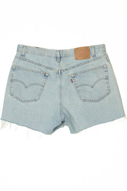 Vintage 1990's Levi's Denim Cutoff Shorts (Sz. 38)