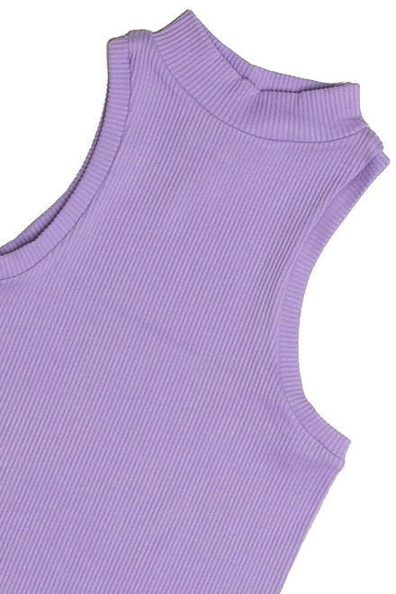 Lavender Seamless Mock Tank