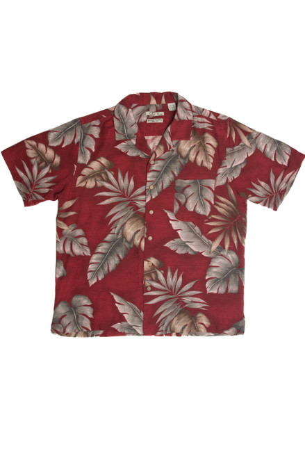 Vintage Red Hawaiian Shirt 2355