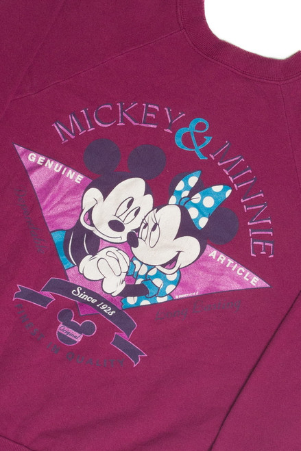 Vintage Disney Mickey & Minnie Sweatshirt
