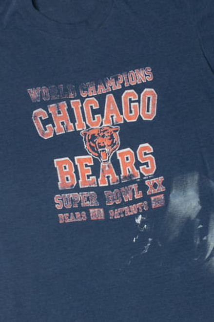 Vintage 1986 Super Bowl XX Chicago Bears T-Shirt