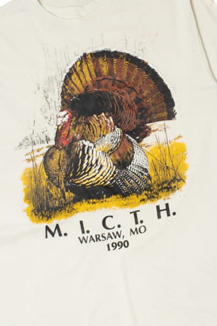 Vintage 1990 Turkey Single Stitch T-Shirt