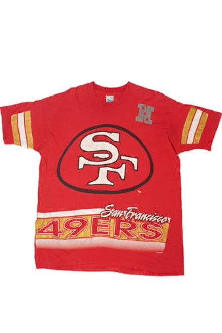 Vintage 1994 Thrashed San Francisco 49ers Tall T-Shirt